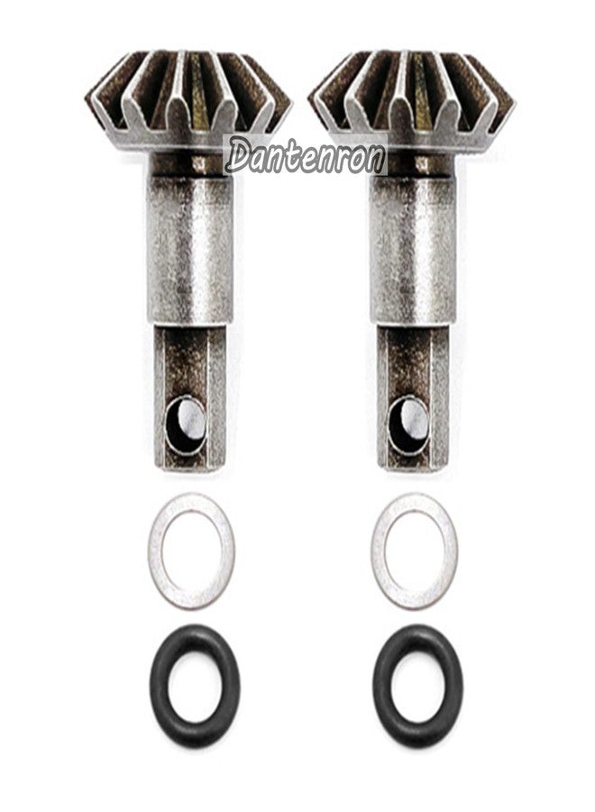 Dantenron RC Metal Differential Gear Diff Gear Assembly Set Upgraded Parts Compatible with 1:10 Short Course Truck Car Traxxas Slash 4X4 / Stampede 4X4 / Rustle 4X4 / Huanqi 727 Upgraded Parts - Image 3